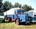 Lastzug MERCEDES-BENZ L 6600 der Baujahre 1950 - 1954 aus Oerhausen, Lrz 04.08.2007