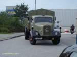 Mercedes-Benz L 5000 am 19.9.2010, Hafentreffen 2010 in Hamburg im Hafenmuseum Schuppen 50  Baujahre 1949 – Mitte 1952 / 112 PS, 120 PS ab 1950
