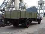 Mercedes-Benz L 5000 am 19.9.2010, Hafentreffen 2010 in Hamburg im Hafenmuseum Schuppen 50  Baujahre 1949 – Mitte 1952 / 112 PS, 120 PS ab 1950    