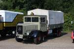 Oltimer Mercedes Lkw hier bei einem Treffen in Bsingfeld am 27.7.2008.
