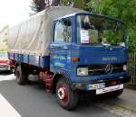 MB 813 steht bei den Fladungen Classics 2014