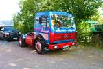 Historischer Mercedes Benz LKW am 16.07.22 beim ADAC Truck Grand Prix auf dem Nürburgring