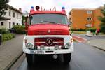Mercedes Benz Hauber Löschfahrzeug am 16.06.19 beim Kreisfeuerwehrtag in Mörfelden 