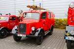 Feuerwehr Mercedes Benz LF am 03.10.23 beim Tag der offenen Tür der Feuerwehr Bad Vilbel