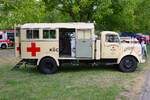 DRK Mercedes Benz Oldtimer beim 80 Jahre DRK OV Wallerstädten am 18.05.25