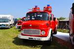 Mercedes Benz Oldtimer Wasserwerfer am 13.06.25 auf dem Hessentag Bad Vilbel 2025