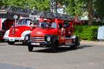 Opel Blitz Drehleiter am 10.05.26 beim 135 Jahre Feuerwehr R�dermark Urberach Feier