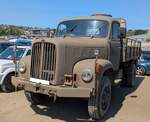 Saurer 2DM aus dem Jahr 1968. Der LKW mit einer Nutzlast von 4,9 Tonnen wurde bei der Adolph Saurer AG in Arbon/Kanton Thurgau gebaut. Hauptabnehmer war die schweizerische Armee. Der LKW war nur als Rechtslenker mit Allradantrieb lieferbar. Der Sechs ...