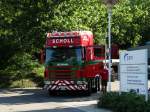 Scholl Kranservice Scania LKW am 24.07.15 in Neckargemünd
