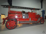 Ein alter Feuerwehrwagen von Gideon aus dem Jahr 1920 im Technikmuseum Helsingør (20.11.2010)