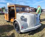 =Primus P 20, Bj. 1938, 18 PS, gesehen bei der Oldtimerausstellung der OLDTIMERFREUNDE OHMTAL in Dannenrod, 09-2025