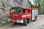 Am 8.6.2022 gab es in der Felsenwelt von Adrspach einen Rettungseinsatz. Daran beteiligt war auch dieser Tatra Feuerwehr Wagen.
