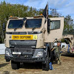 Im Bild ein Protected Evacuation Vehicle (PEVs) des Herstellers DAF, welches von der Belgischen Armee genutzt wird.