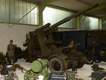 Eine deutsche Flugabwehrkanone FLAK 37, Kaliber 88mm ist Teil der Ausstellung im Auto- und Technikmuseum Sinsheim.