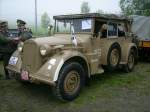 Alter Militär Geländewagen beim Oldtimertreffen des ADMV Grünhain