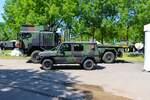 Bundeswehr Mercedes Benz G-Klasse am 20.06.26 auf dem Hessentag Fulda