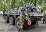 =Transportpanzer FUCHS der Bundeswehr, gesehen  beim Hessentag in Fulda, 06-2026