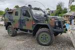=MB G-Klasse als Einsatzfahrzeug der Bundeswehr, ausgestellt beim Hessentag in Fulda, 06-2026