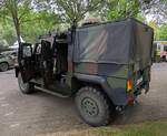 =MOWAG Eagle 4x4, 5 Zyl., 250 PS als Einsatzfahrzeug der Bundeswehr, ausgestellt beim Hessentag in Fulda, 06-2026