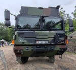 =Rheinmetall 15 T GL MULTI 2 als Einsatzfahrzeug der Bundeswehr, ausgestellt beim Hessentag in Fulda, 06-2026