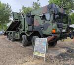 =Rheinmetall 15 T GL MULTI 2 als Einsatzfahrzeug der Bundeswehr, ausgestellt beim Hessentag in Fulda, 06-2026