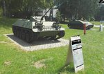 Schützenpanzer HS30 ausgemustertes Austellungsstück Kaserne Regen 09.07.2016