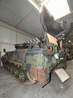 Ein Exemplar des Tiefflieger-Überwachungsradarpanzer TÜR war Mitte August 2018 in der Wehrtechnischen Studiensammlung Koblenz zu sehen.