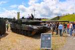 Krauss Maffei Wegmann Bundeswehr Kampfpanzer Leopard 2A7 am 06.06.26 beim Tag der Bundeswehr in Kastellaun 