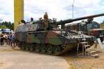 Krauss Maffei Wegmann Bundeswehr Panzerhaubitze 2000 am 06.06.26 beim Tag der Bundeswehr in Kastellaun 
