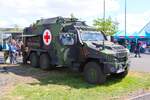 EAGLE V6x6 Bundeswehr gepanzerter Krankentransporter am 08.05.26 in Fulda auf der Rettmobil
