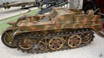 Dieses 1942 gebaute Kettenkrad HK 101 ist Teil der Ausstellung im Technik-Museum Speyer.