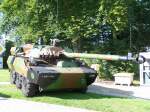 Immendingen : AMX 10 RC des dritten Hussaren Regiment.