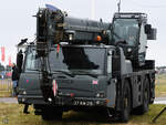 Ein Terex MTD 20T AC55 Kran der Royal Air Force Mitte Juli 2018 in Fairford.