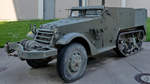 Das Führungsfahrzeug M16 MGMC im Militärhistorischen Museum der Bundeswehr.