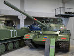 Ein Kampfpanzer T-55 stand Ende August 2019 im Park der Militärgeschichte in Pivka.
