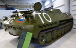 MT-LBu, schwimmfähiger Schützenpanzerwagen aus sowjetischer Produktion mit 13 Mann Besatzung, hier die Version der Jugoslawischen Volksarmee, Militärmuseum Pivka, Juni 2016