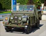 . Land Rover Minerva Jeep war ebenfals am 17.05.2014 im Parc Merveilleux in Bettembourg ausgestellt.
