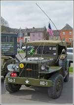 DODGE WC 56 T 214 BJ 1942, war bei einer Veranstaltung in Rodange am 20.04.2013 zusehen.