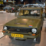Ein DAF YA 66 ist Teil der Ausstellung im Nationalen Militärmuseum Soesterberg. (Dezember 2016)