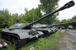 Der schwere Kampfpanzer IS-3 in der Zweigstelle Fort IX  Sadyba  des Armeemuseums Warschau.