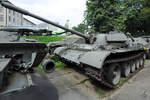 Der mittlere Kampfpanzer T-55U im Museum der polnischen Armee.