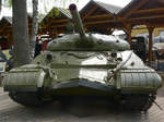 Der schwere Kampfpanzer T-10 im Technikmuseum Vadim Zadorozhny (Moskau, Mai 2016)