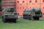 Topol-Raketenträger am Artillerie-Museum in St. Petersburg, 19.8.17 