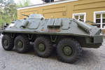 Der Schützenpanzerwagen BTR-60 im Technikmuseum Vadim Zadorozhny (Moskau, Mai 2016)