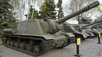 Der schwere Jagdpanzer ISU-152 im Nationalen Museum der Geschichte der Ukraine im 2.