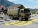 Swiss Army - Suarer Transporter unterwegs in Innertkirchen am 11.09.2012