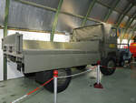 Dieser Pegaso 3046 Militärlastkraftwagen ist Teil der Ausstellung im Museo del Aire. (Cuatro Vientos, November 2022)