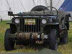 Dieser Willy´s Jeep MB war im Juli 2019 in Fairford ausgestellt.