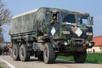 M1083A1 5to Cargo Truck FMTV (Family of Medium Tactical Vehicles) dieses Fahrzeug gehört der 173rd Airborne Brigade der U.S.ARMY. Aufgenommen bei der Luftlandeübung Saber Junction 16 bei Egelsee am 12.April 2016