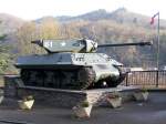 Jagdpanzer M10 aufgestellt als Denkmal in La Roche en Ardenne, Belgien (29.12.2006)